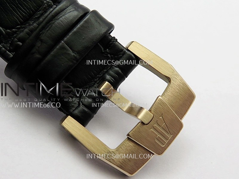 Code 11.59 Chrono 26393 RG APSF 1:1 Best Edition Black Dial On Black Leather Strap Super Clone SA4401